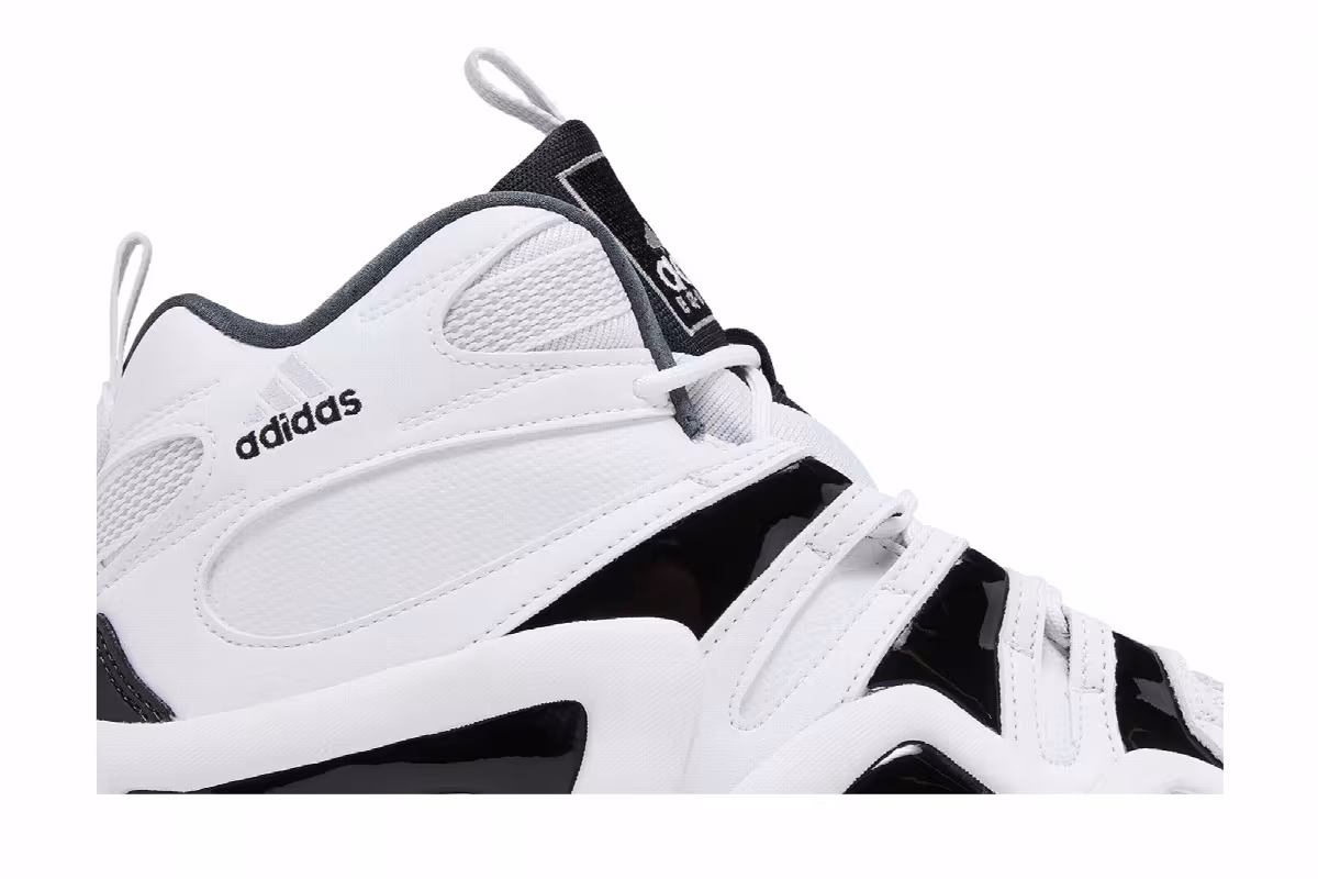 adidas Crazy 8 White Black 2023, view 3
