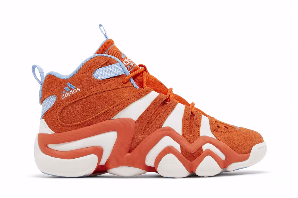 adidas Crazy 8 Team Orange, view 2