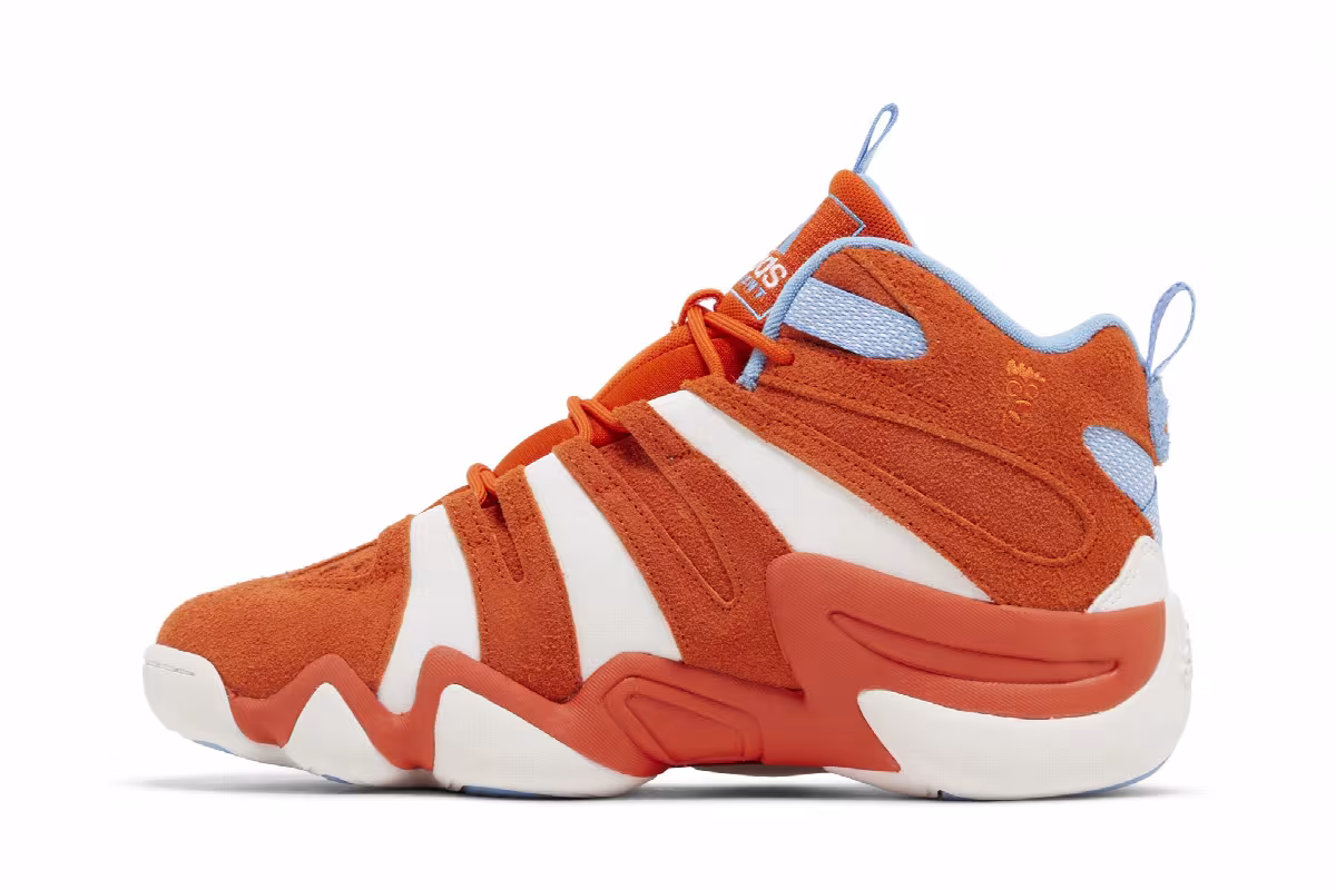 adidas Crazy 8 Team Orange, view 4