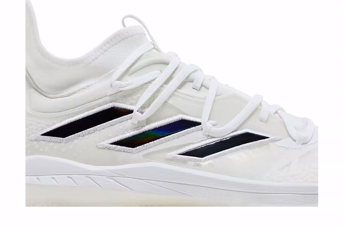 adidas Adizero Afterburner 9 NWV White Black Iridescent, view 3
