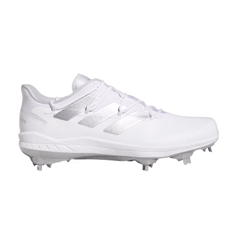 Adidas Adizero Afterburner 8 White Silver Metallic
