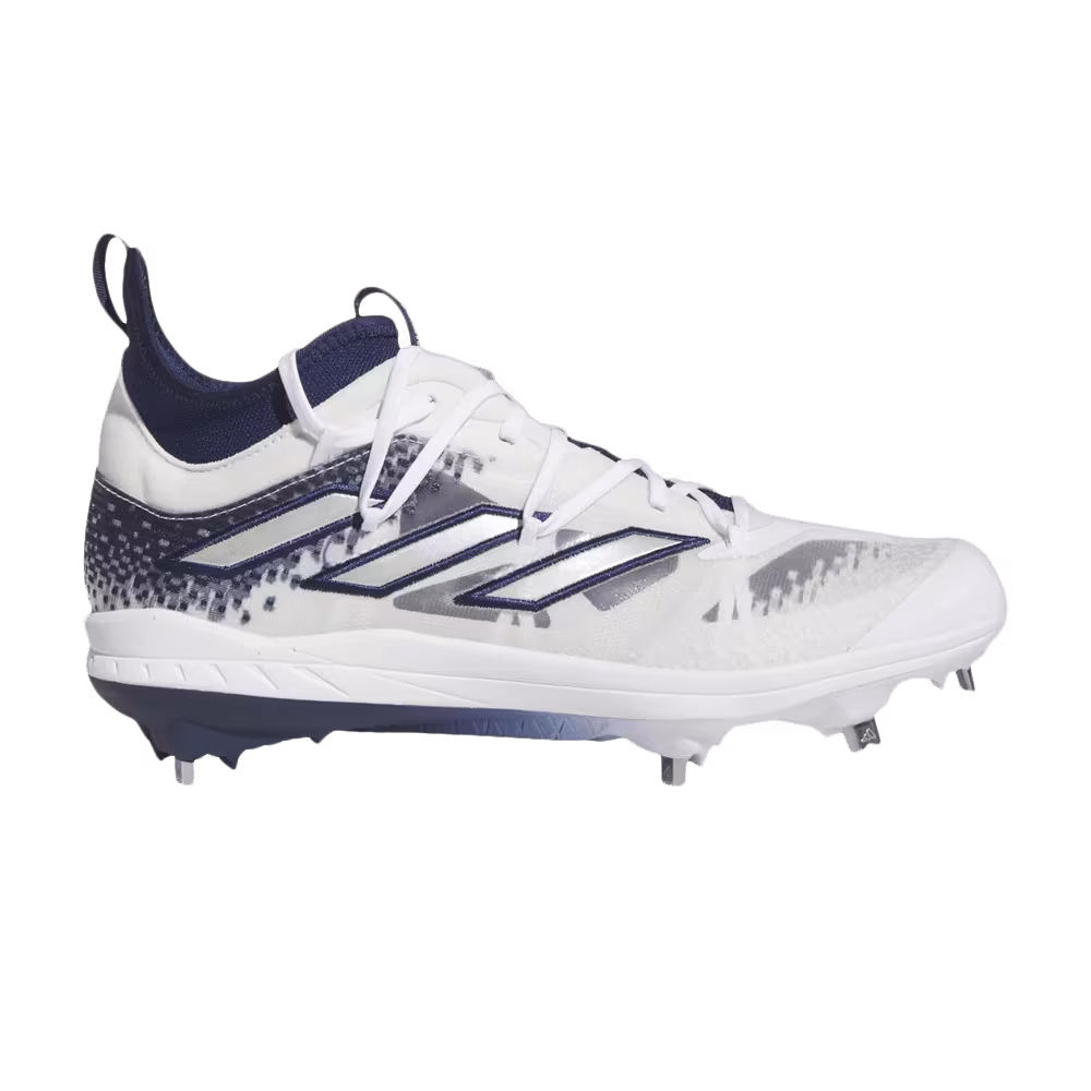 Adidas Adizero Afterburner 9 NWV White Team Navy Blue