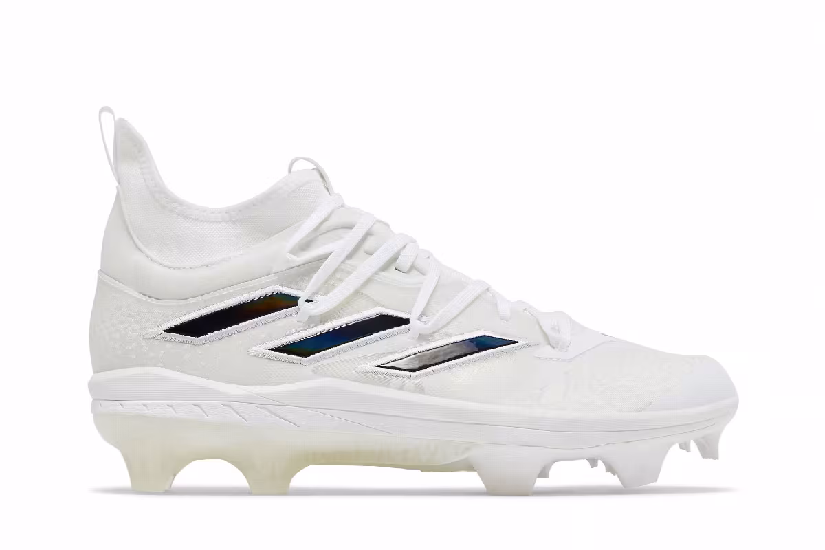 Adidas Adizero Afterburner 9 NWV TPU White Black Iridescent, view 2
