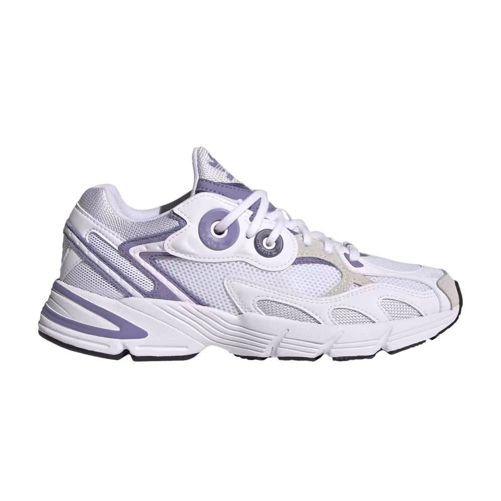 Adidas Women's Astir White Tech Purple