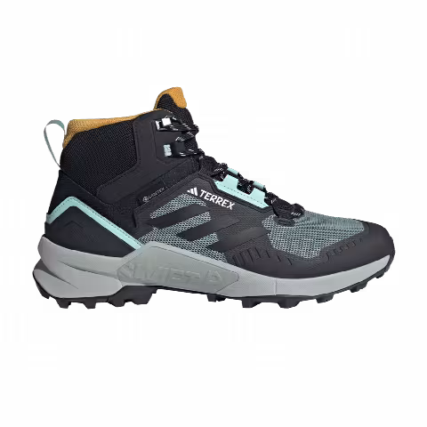 Adidas Terrex Swift R3 Mid GORE-TEX 'Black Aqua Yellow'