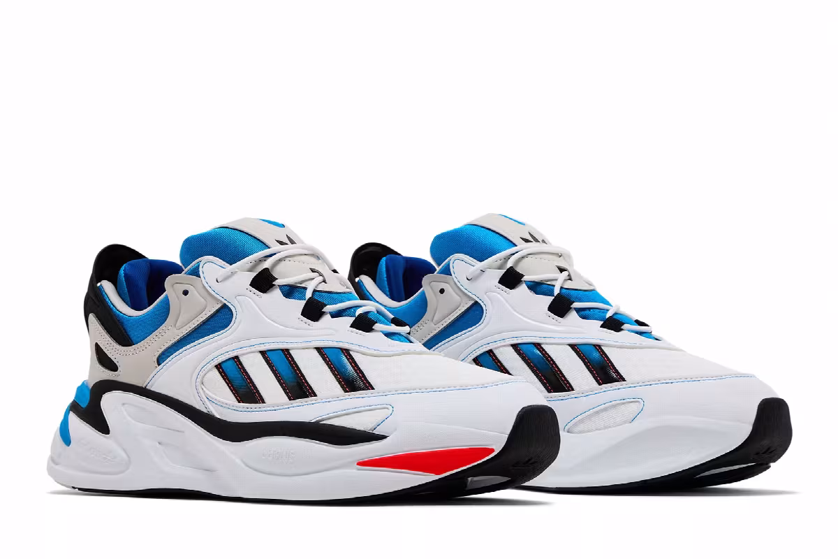 Adidas Ozmorph White Bright Blue, view 9