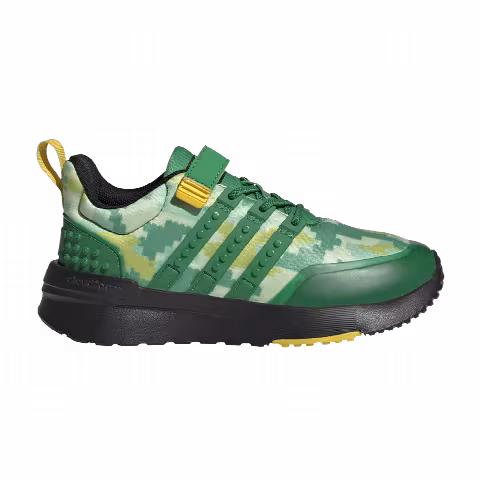LEGO x adidas Racer TR21 EL Little Kid 'Digi Camo - Green'
