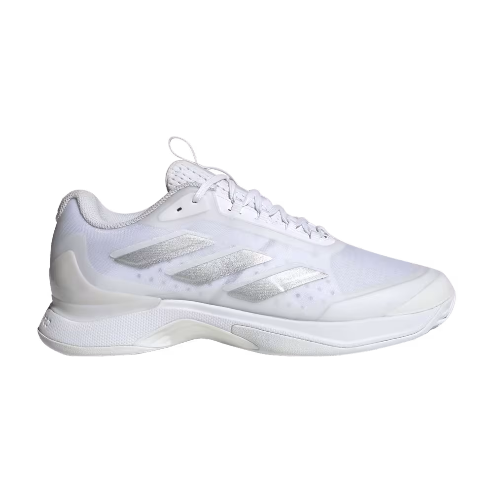 Adidas Women's Avacourt 2 White Silver Metallic