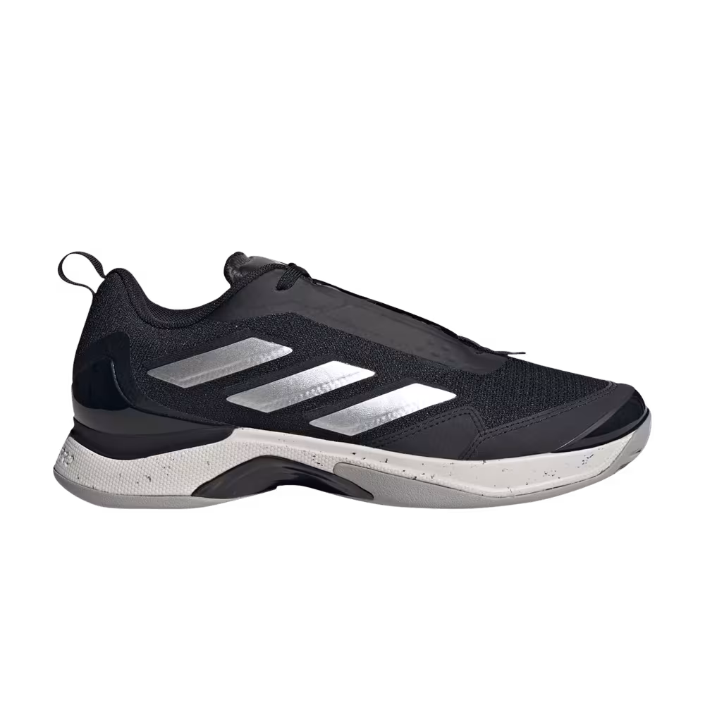 Adidas Women's Avacourt Black Silver Metallic