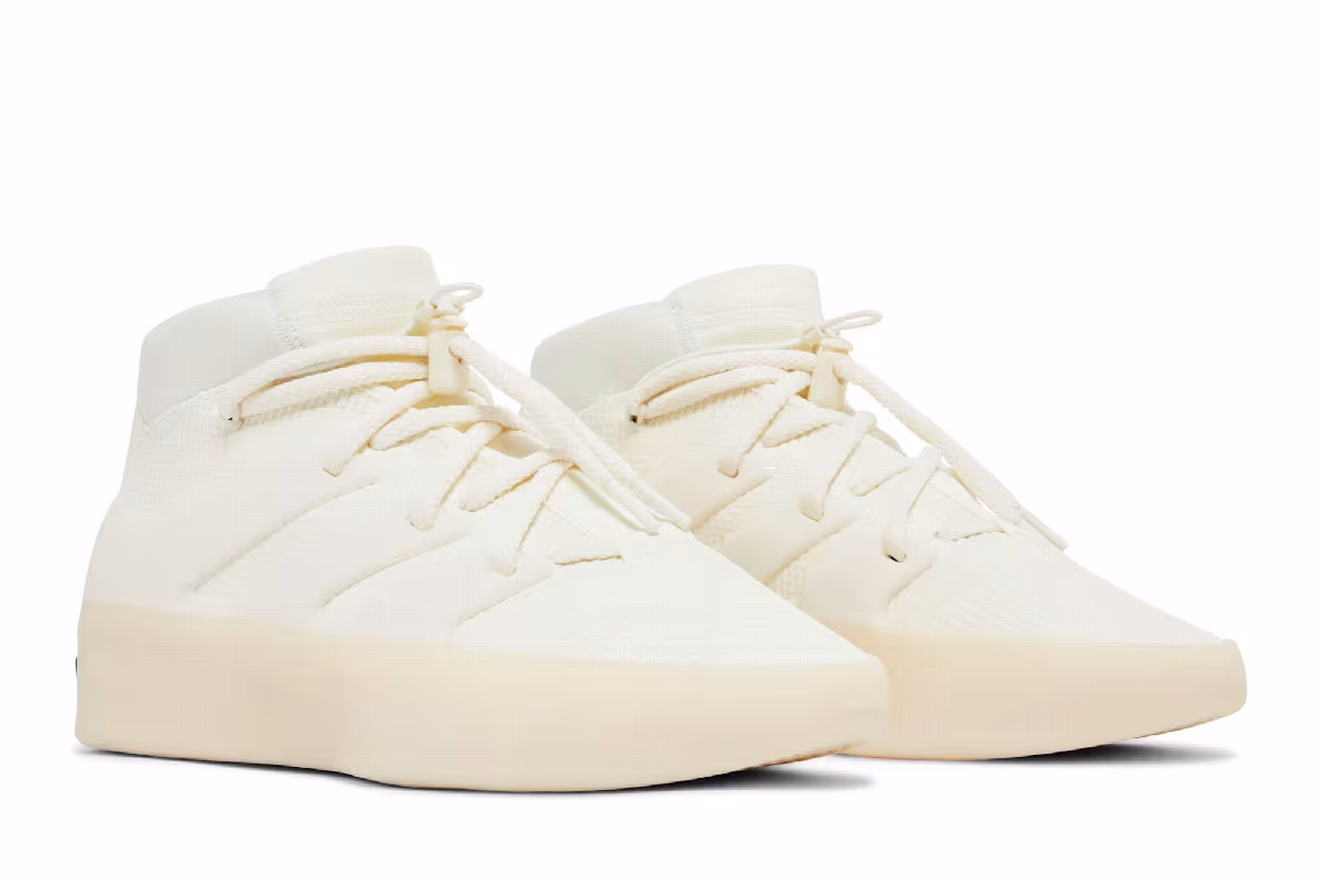 Men's Fear of God Athletics x adidas I BASKETBALL Triple White, view 9