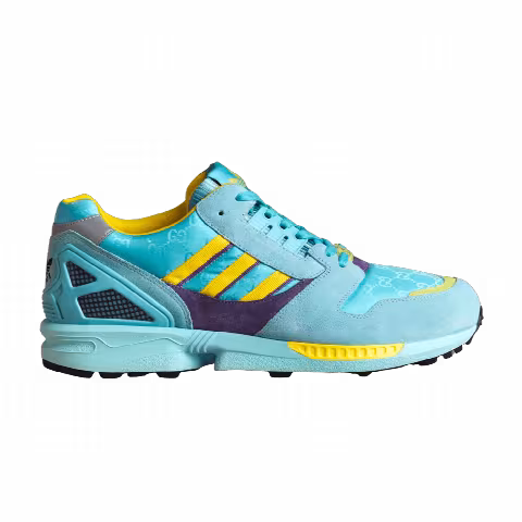 Gucci x adidas ZX 8000 'Aqua GG Monogram'