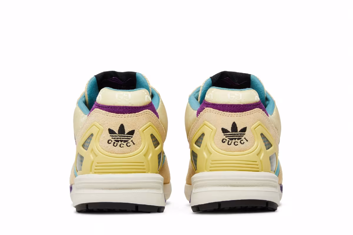 Gucci x adidas Women's ZX 8000 Beige GG Monogram, view 7