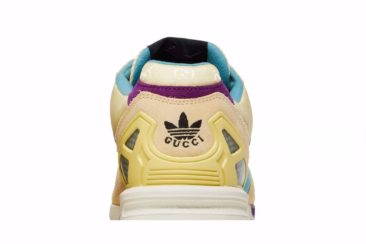 Gucci x adidas Women's ZX 8000 Beige GG Monogram, view 8