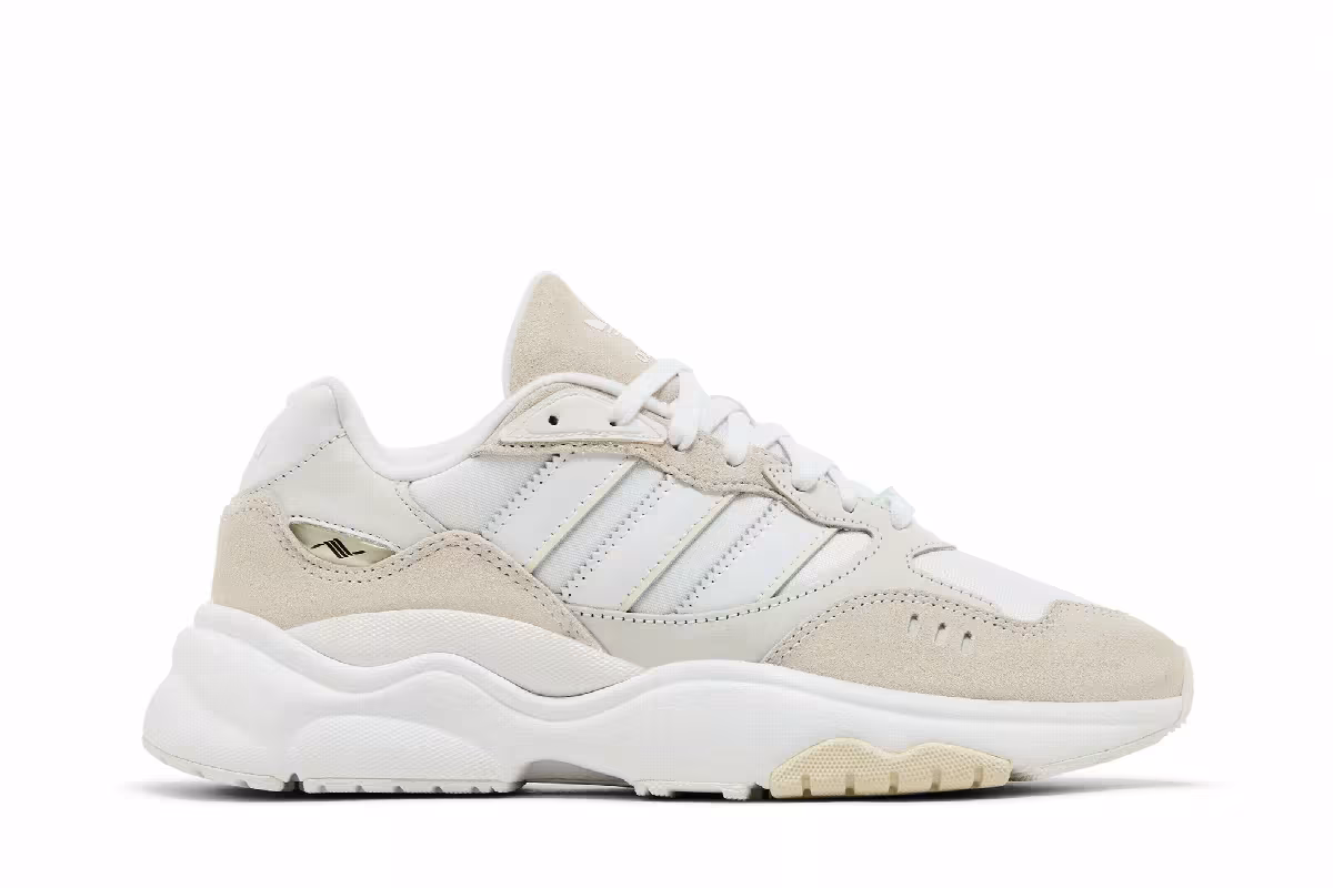 adidas Women's Retropy F90 Cloud White Off White, view 2