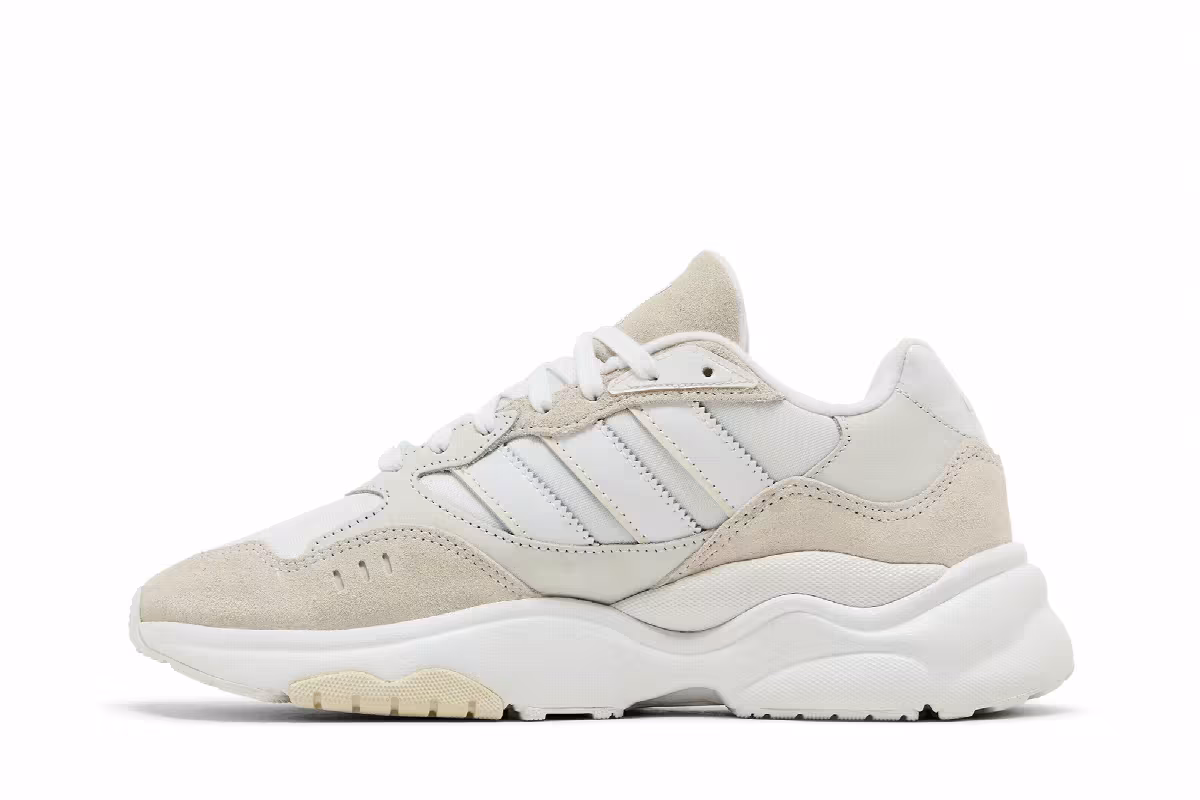 adidas Women's Retropy F90 Cloud White Off White, view 4