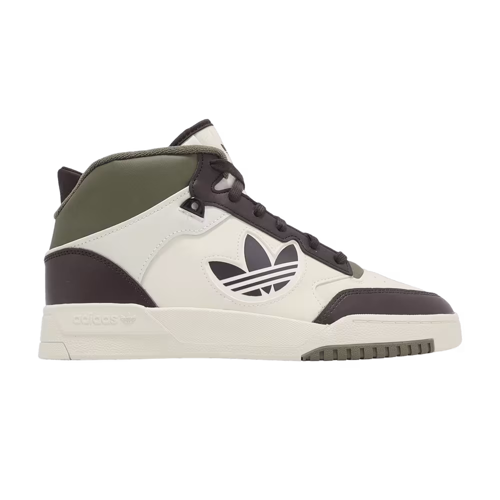 Adidas Drop Step XL 2.0 Off White Brown Olive
