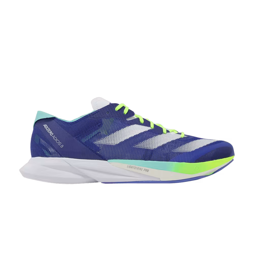 Adidas Adizero Adios 8 Lucid Blue Lemon