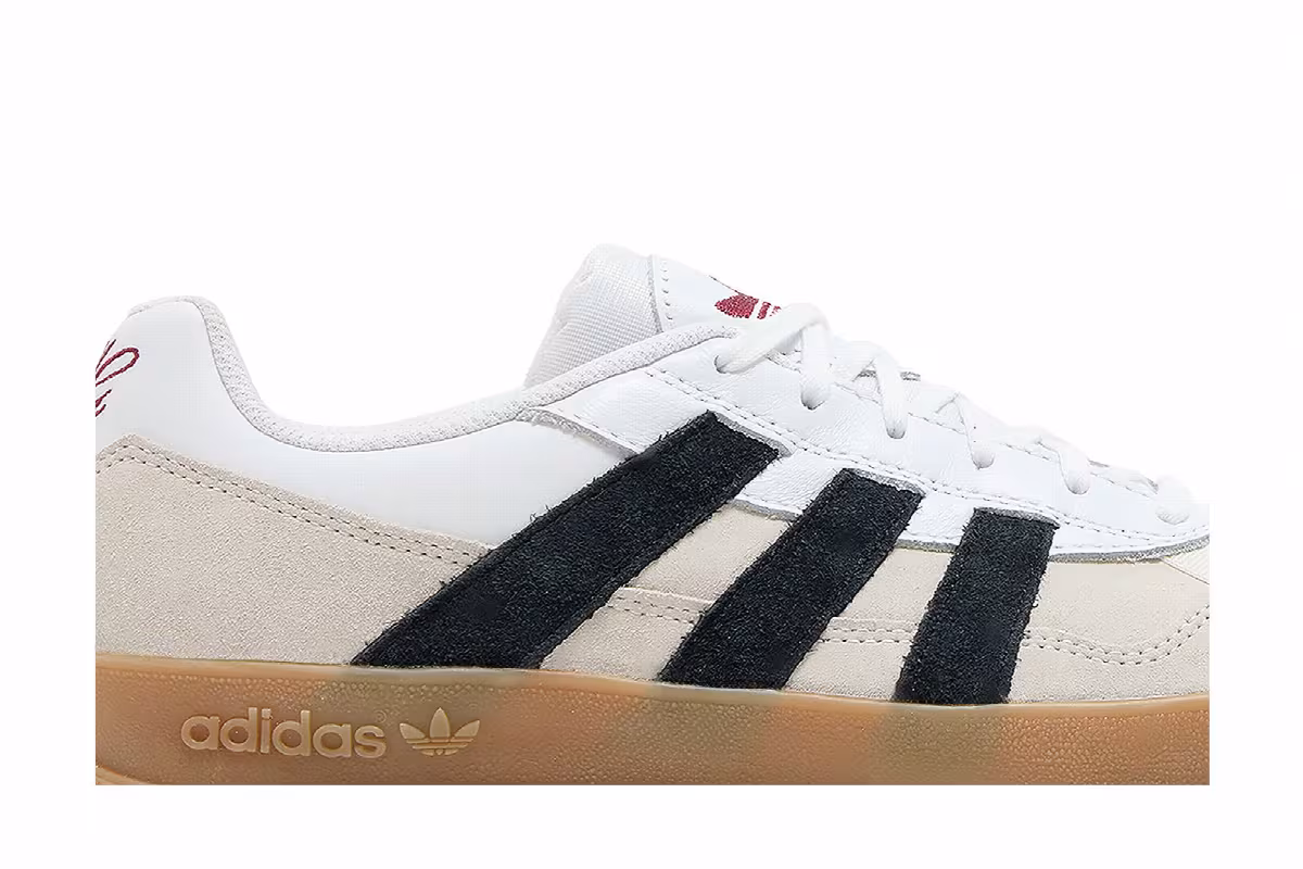 adidas Aloha Super White Black Gum, view 3