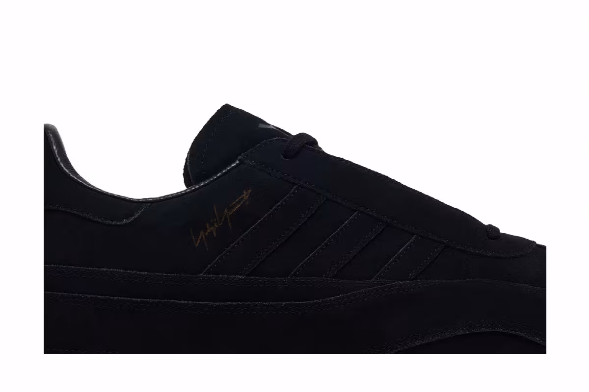 adidas Y-3 Gazelle Triple Black, view 3