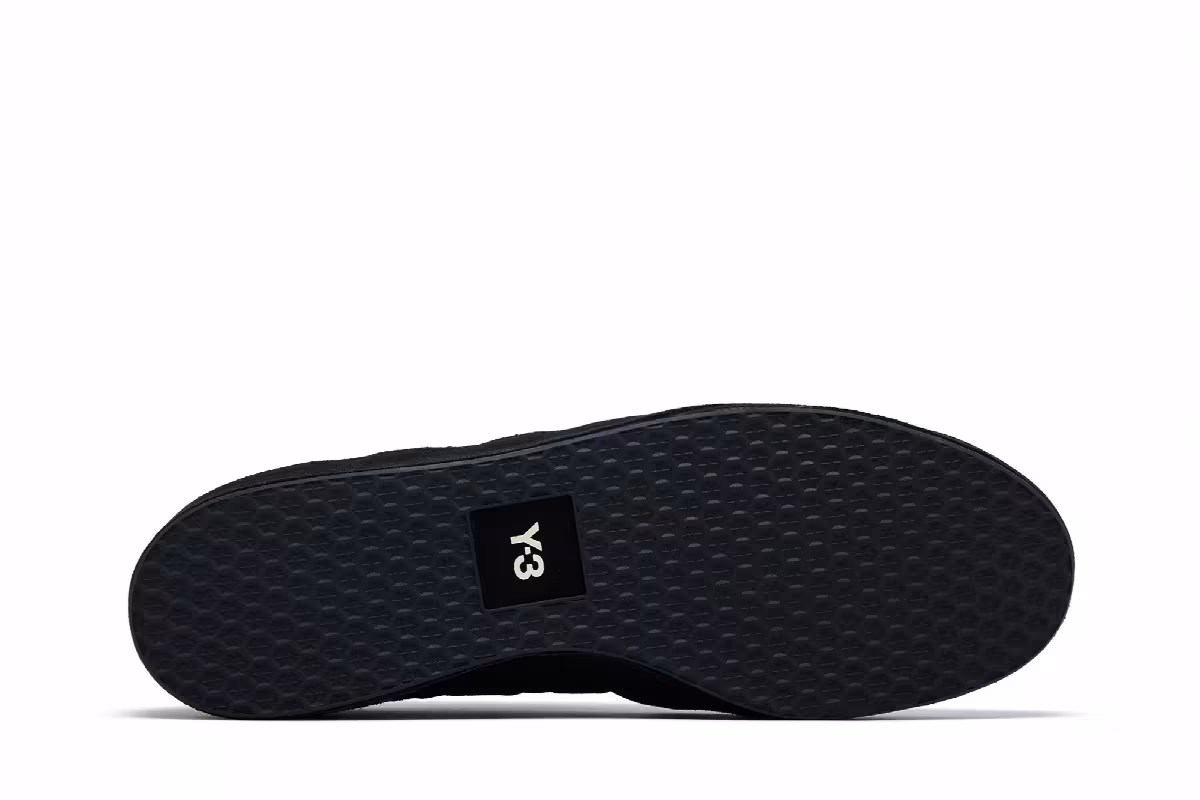 adidas Y-3 Gazelle Triple Black, view 5