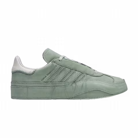 adidas Y-3 Gazelle 'Silver Green'