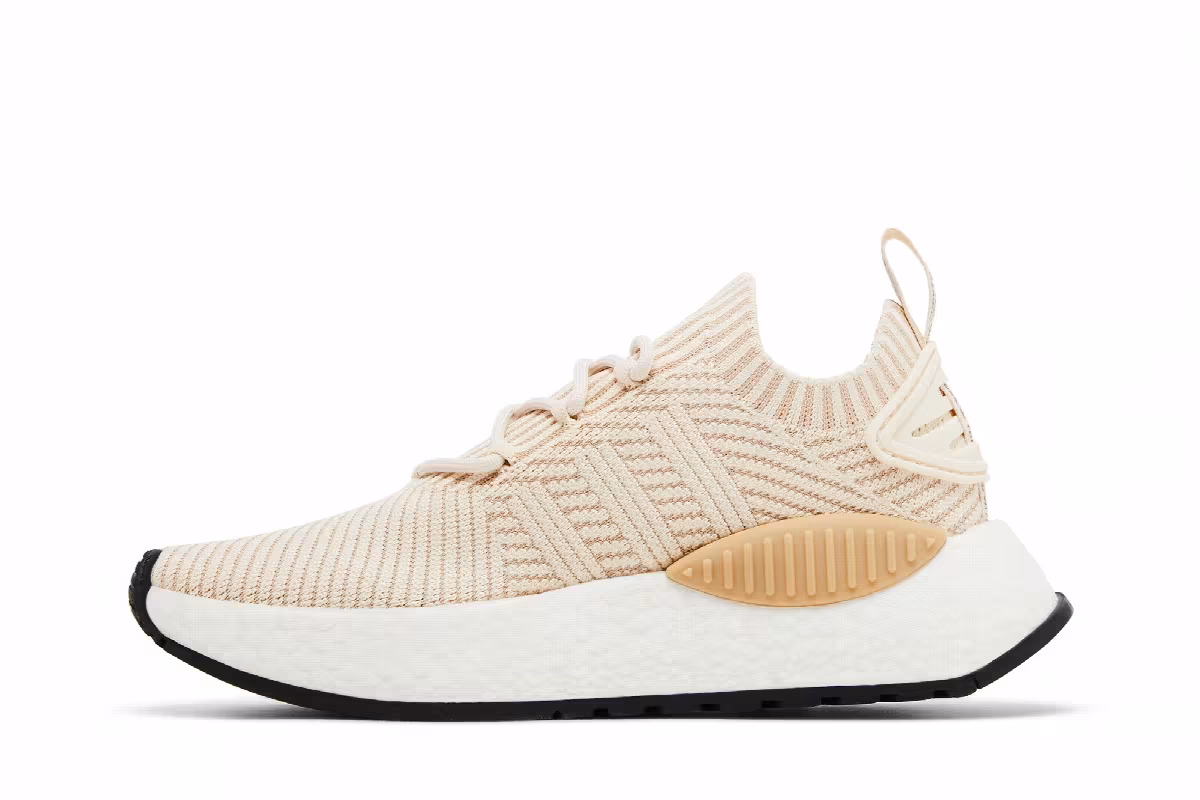 adidas Women's NMD_W1 Wonder White Beige, view 4