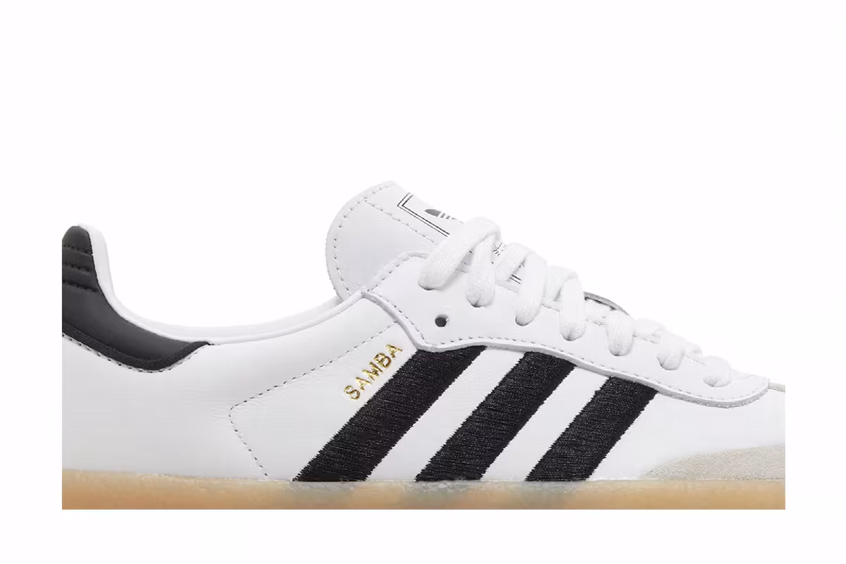 adidas Women's Sambae White Black Gum, view 3