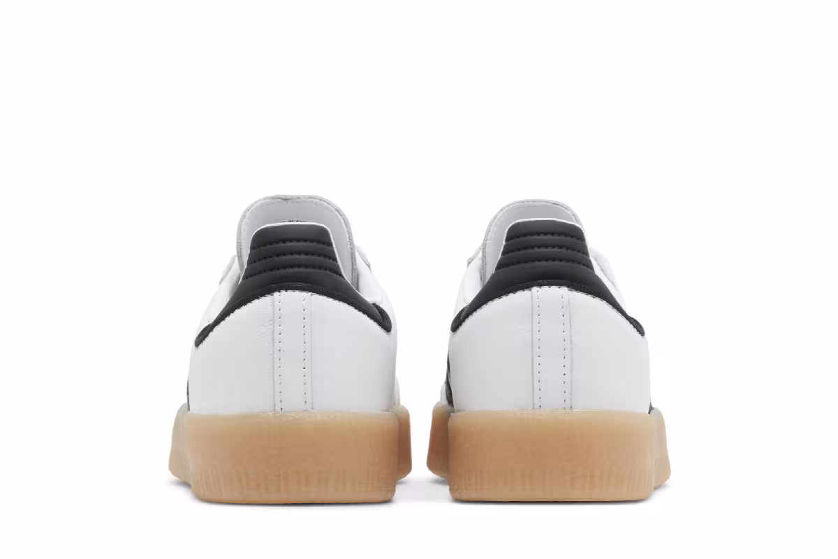 adidas Women's Sambae White Black Gum, view 7