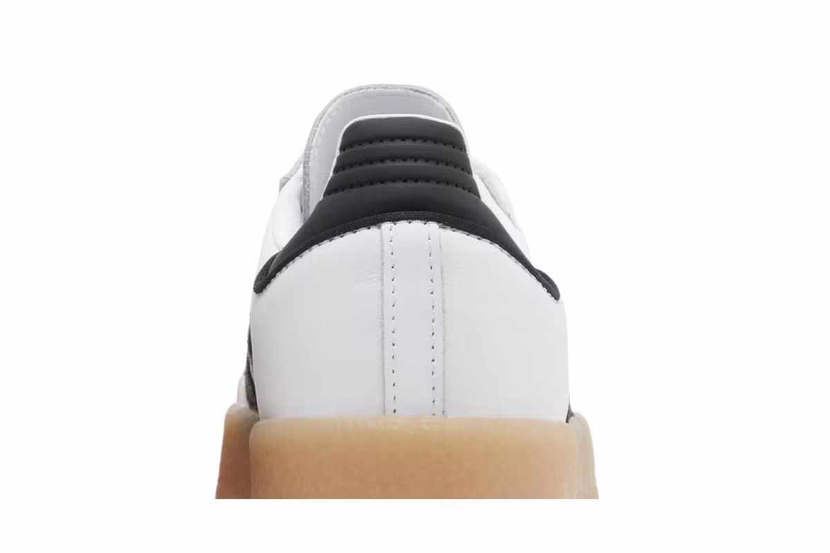 adidas Women's Sambae White Black Gum, view 8