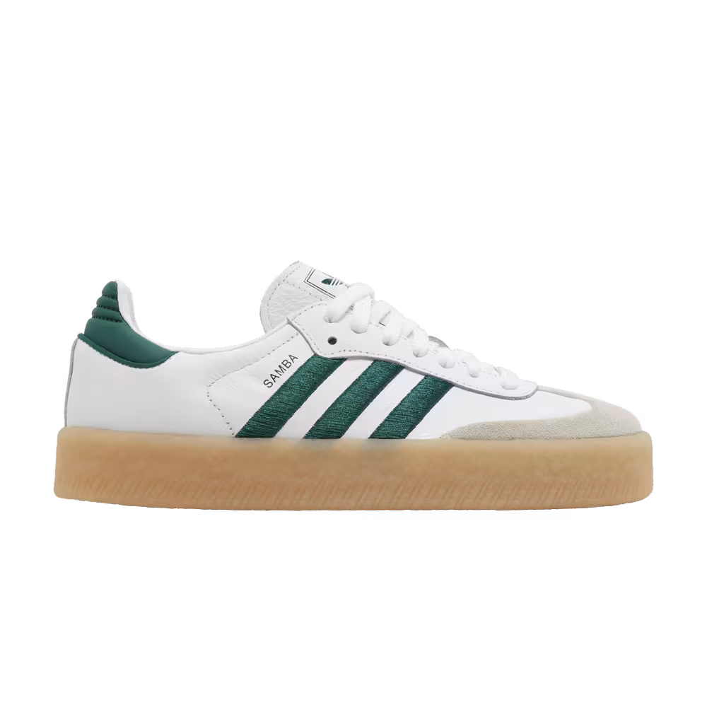 adidas Women's Sambae White Green Gum