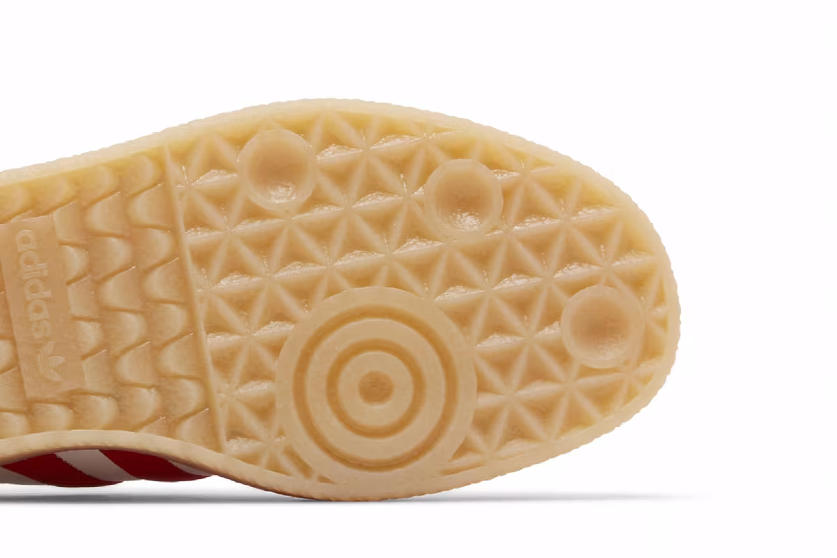 adidas Women's Sambae White Scarlet Gum, view 6