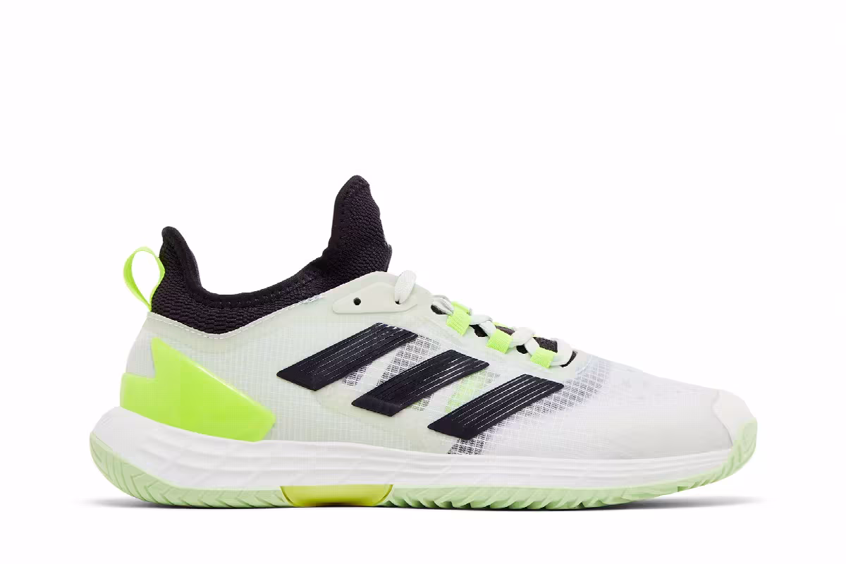 adidas Adizero Ubersonic 4.1 White Lucid Lemon, view 2