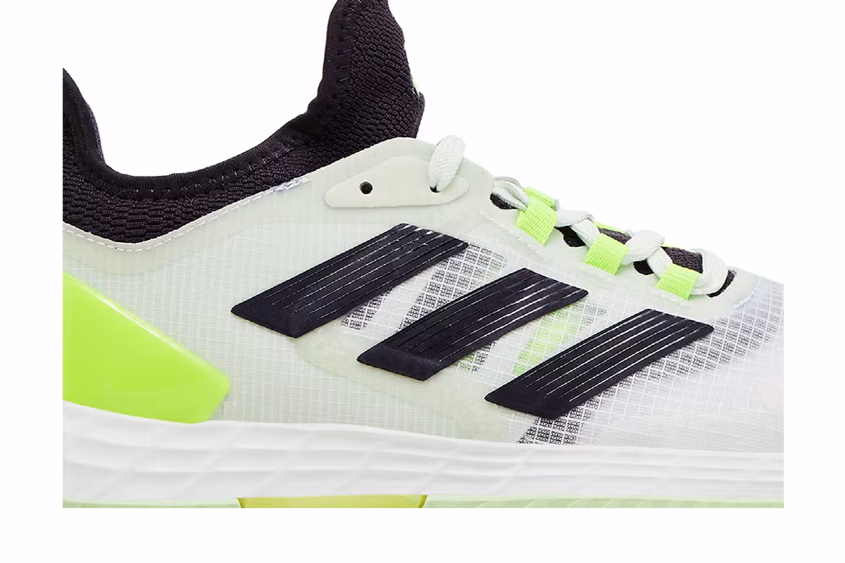 adidas Adizero Ubersonic 4.1 White Lucid Lemon, view 3