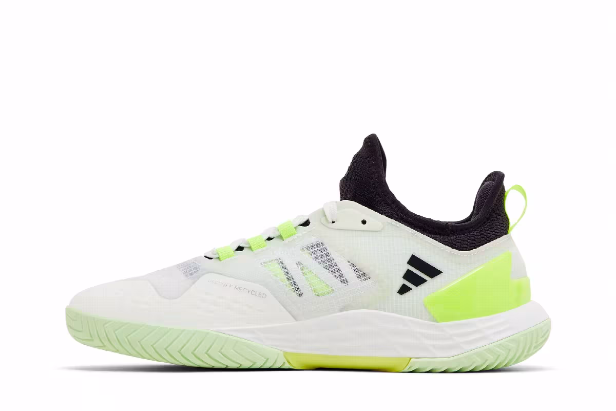 adidas Adizero Ubersonic 4.1 White Lucid Lemon, view 4