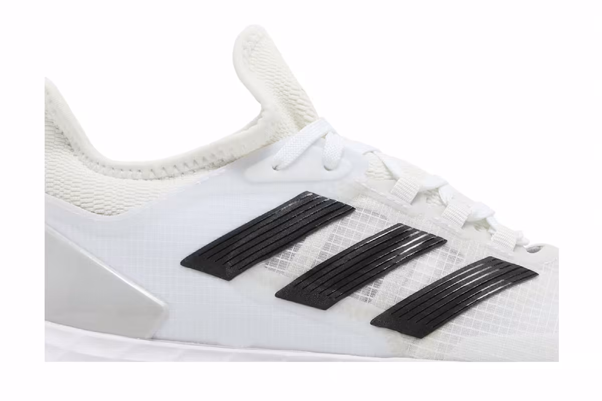 adidas Adizero Ubersonic 4.1 White Black, view 3