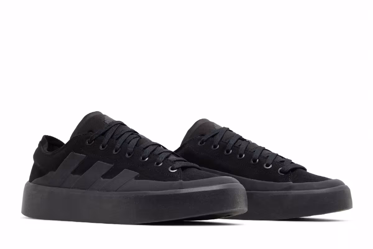 adidas ZNSORED Triple Black, view 9