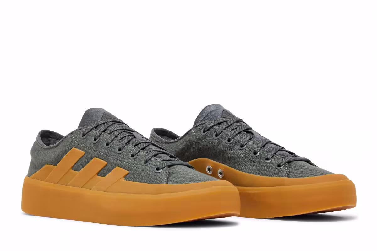 adidas ZNSORED Grey Gum, view 9