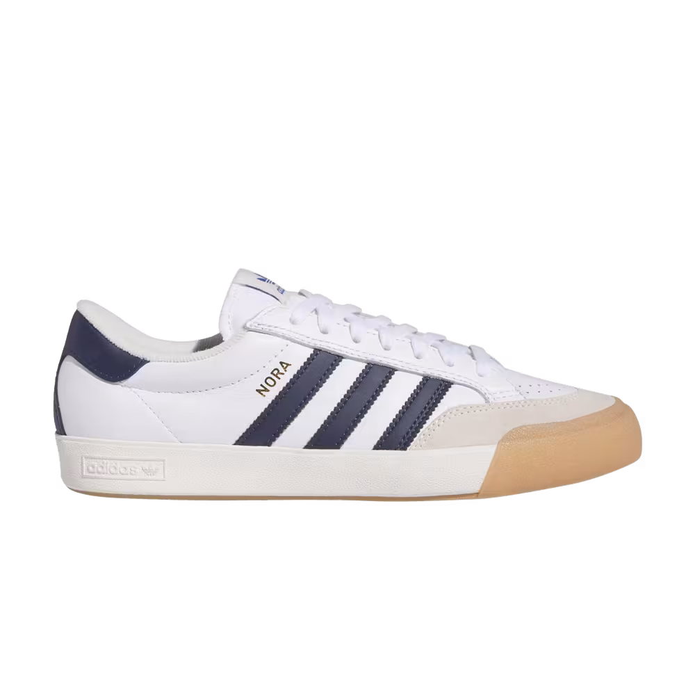 adidas Nora White Collegiate Navy Gum