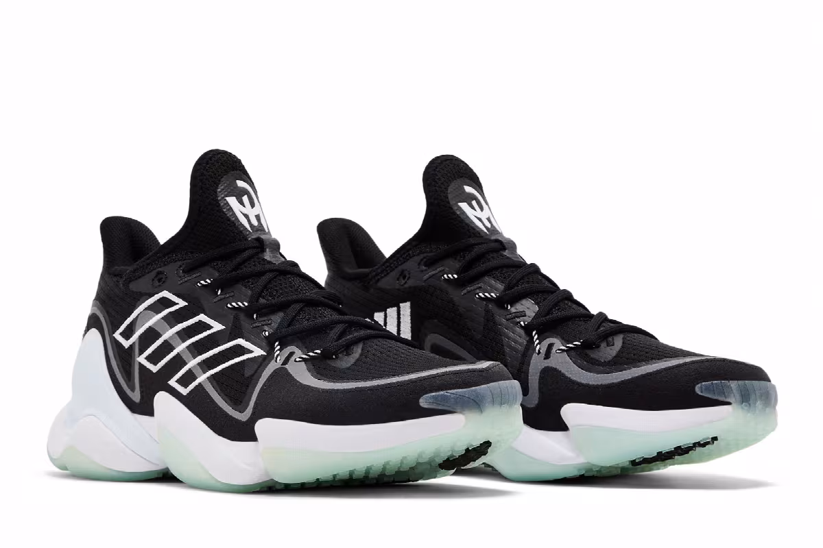 adidas Mahomes 1 Impact FLX Black White, view 9