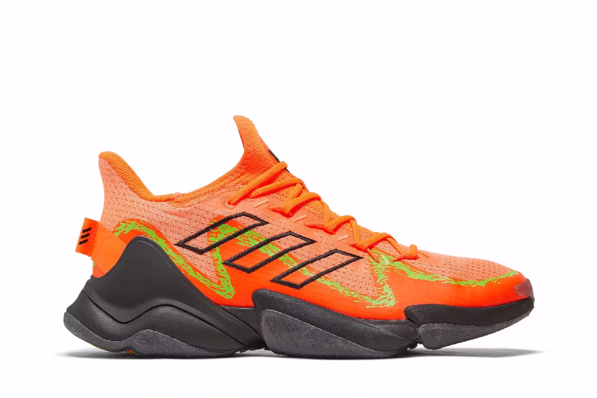 adidas Mahomes 1 Impact FLX Poison, view 2