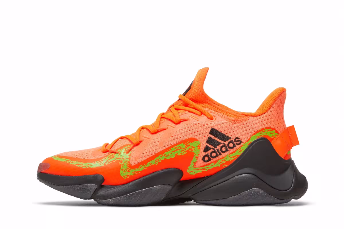 adidas Mahomes 1 Impact FLX Poison, view 4
