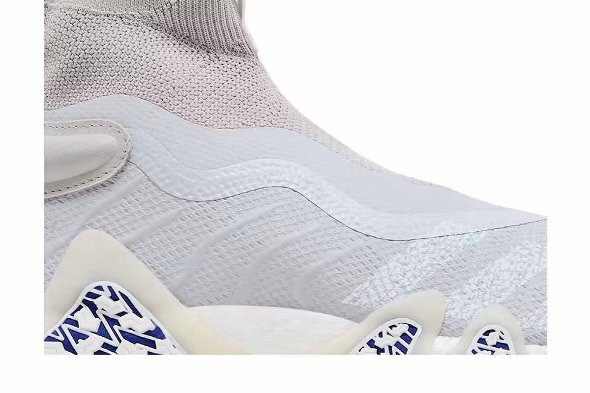 adidas CodeChaos Laceless Grey Lucid Blue, view 3