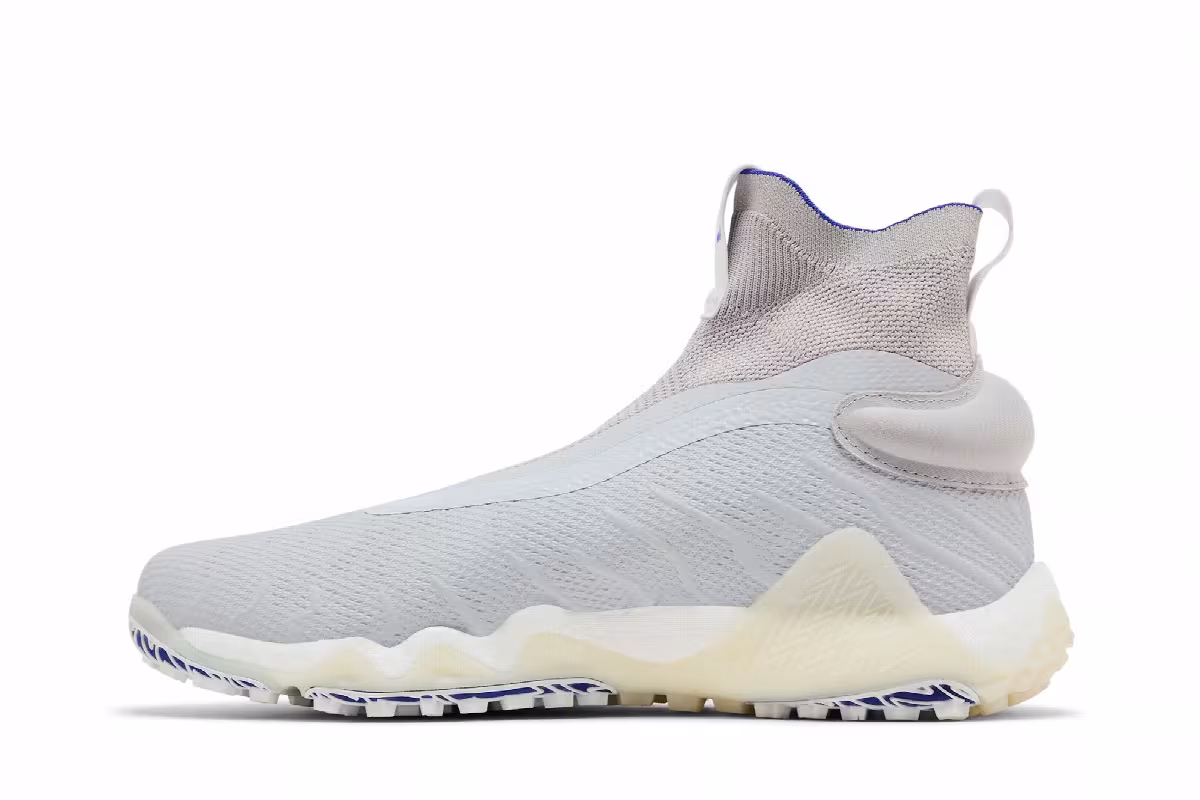 adidas CodeChaos Laceless Grey Lucid Blue, view 4