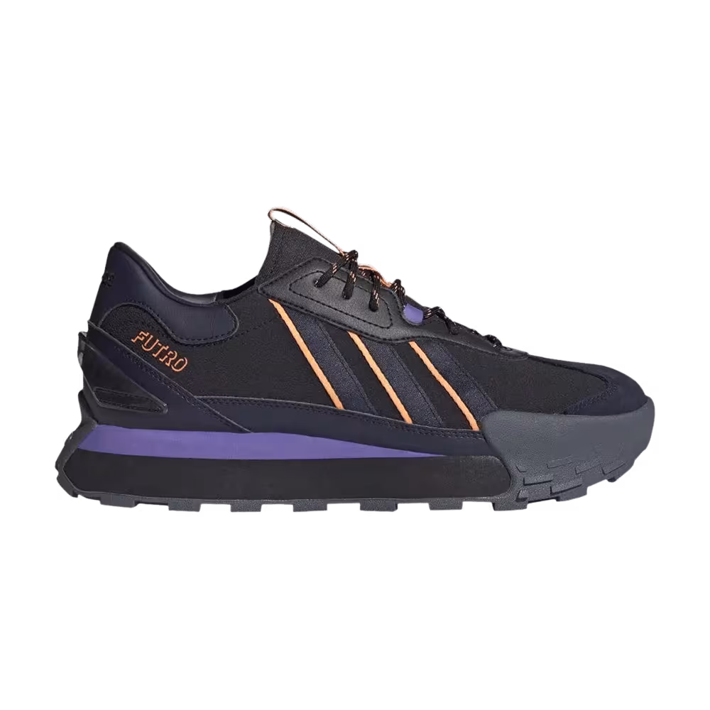 Adidas Futro Mixr Black Purple Rush