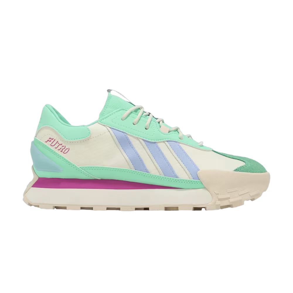 adidas Futro Mixr Beige Aqua Green Pink
