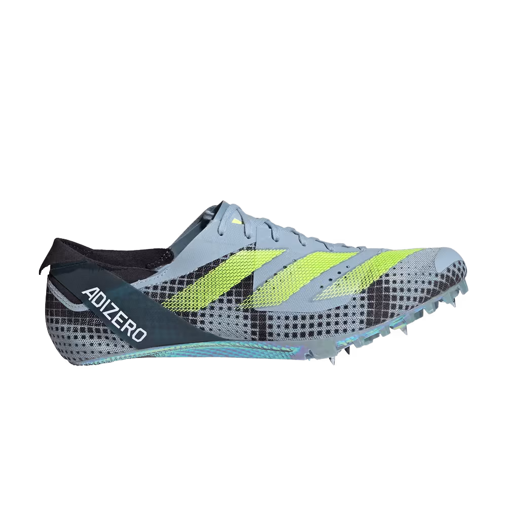 adidas Adizero Finesse Spikes Wonder Blue Lucid Lemon