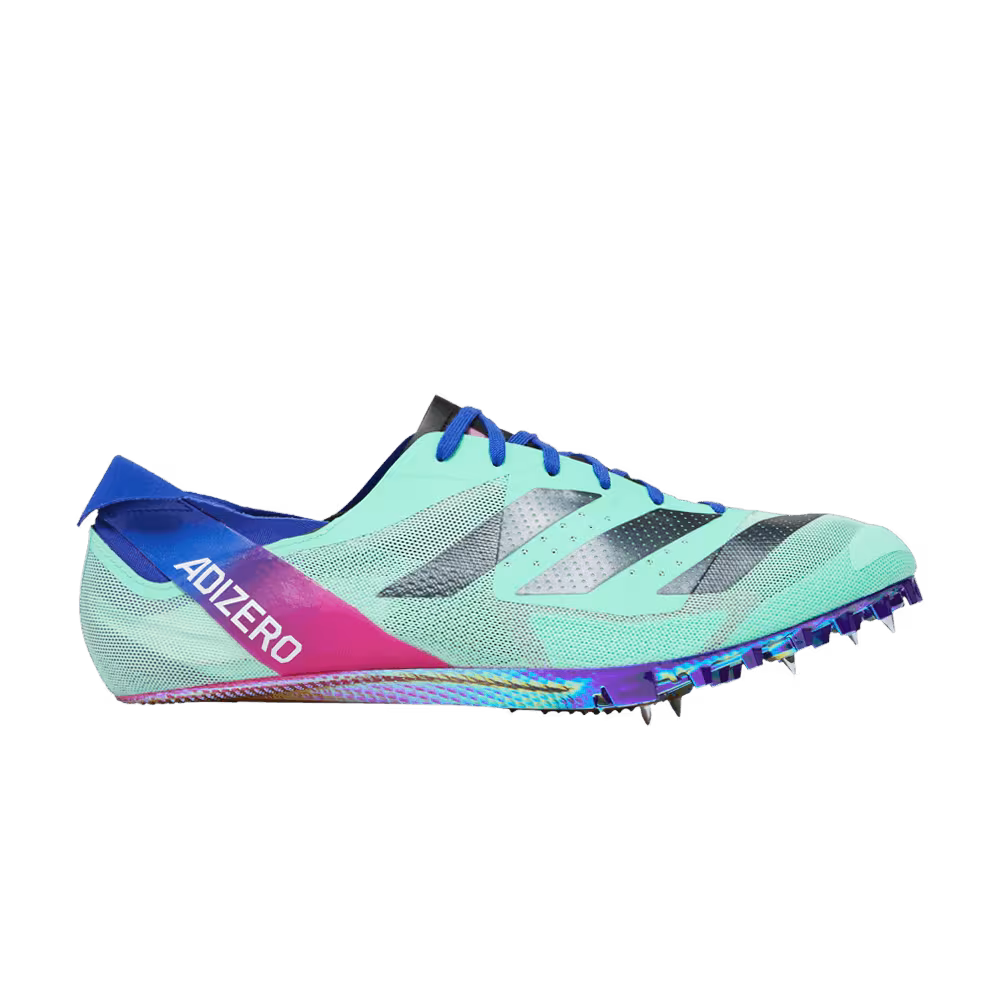 adidas Adizero Finesse Spikes Pulse Mint Lucid Blue