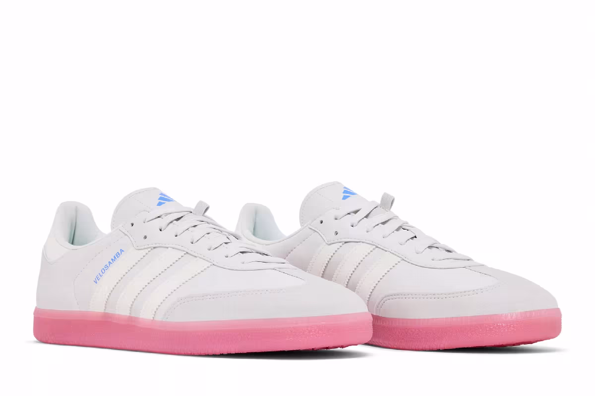adidas Velosamba Grey Lucid Fuchsia, view 9