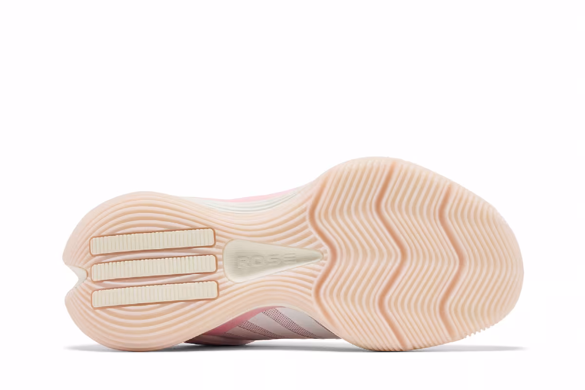 adidas D Rose Son of Chi 3 Pink Off White, view 5