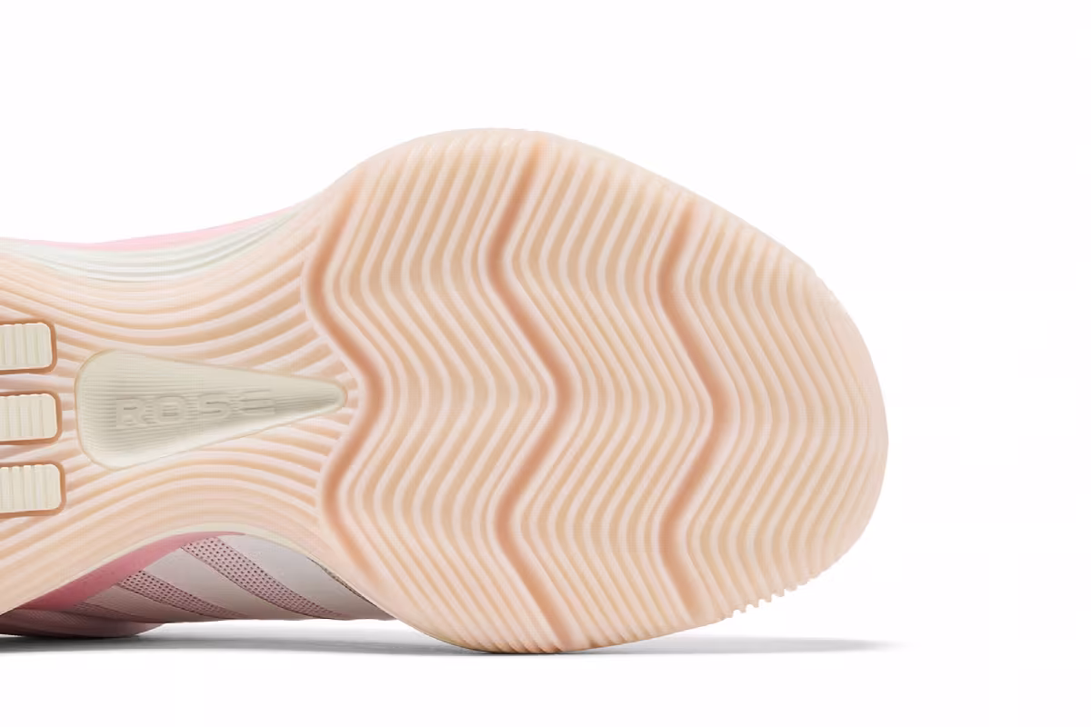 adidas D Rose Son of Chi 3 Pink Off White, view 6